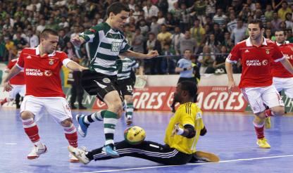 Futsal: Nacional - Sporting vence Benfica no prolongamento e conquista 10.º título